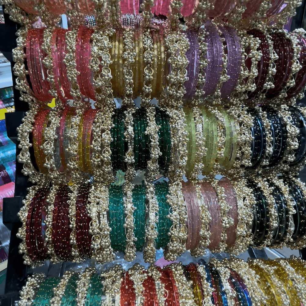 Premium Designer Ghungroo Bangles Set - Image 5