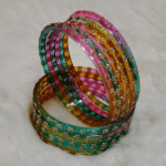 Multicolor Bangles Set (12Pcs)