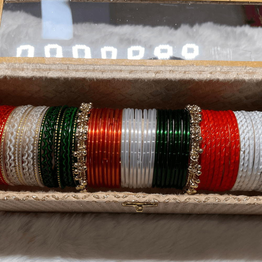 Special Tricolor Bangle Set (3 Set) - Image 4
