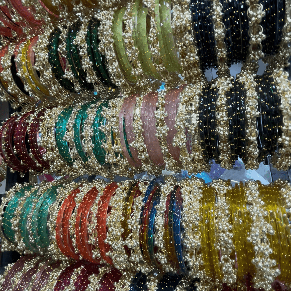 Premium Designer Ghungroo Bangles Set - Image 4