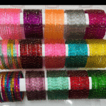 Glitter Glass Bangles Collection