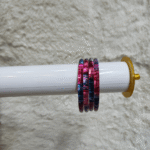 Jelly Bangles Blue Pink Transparent