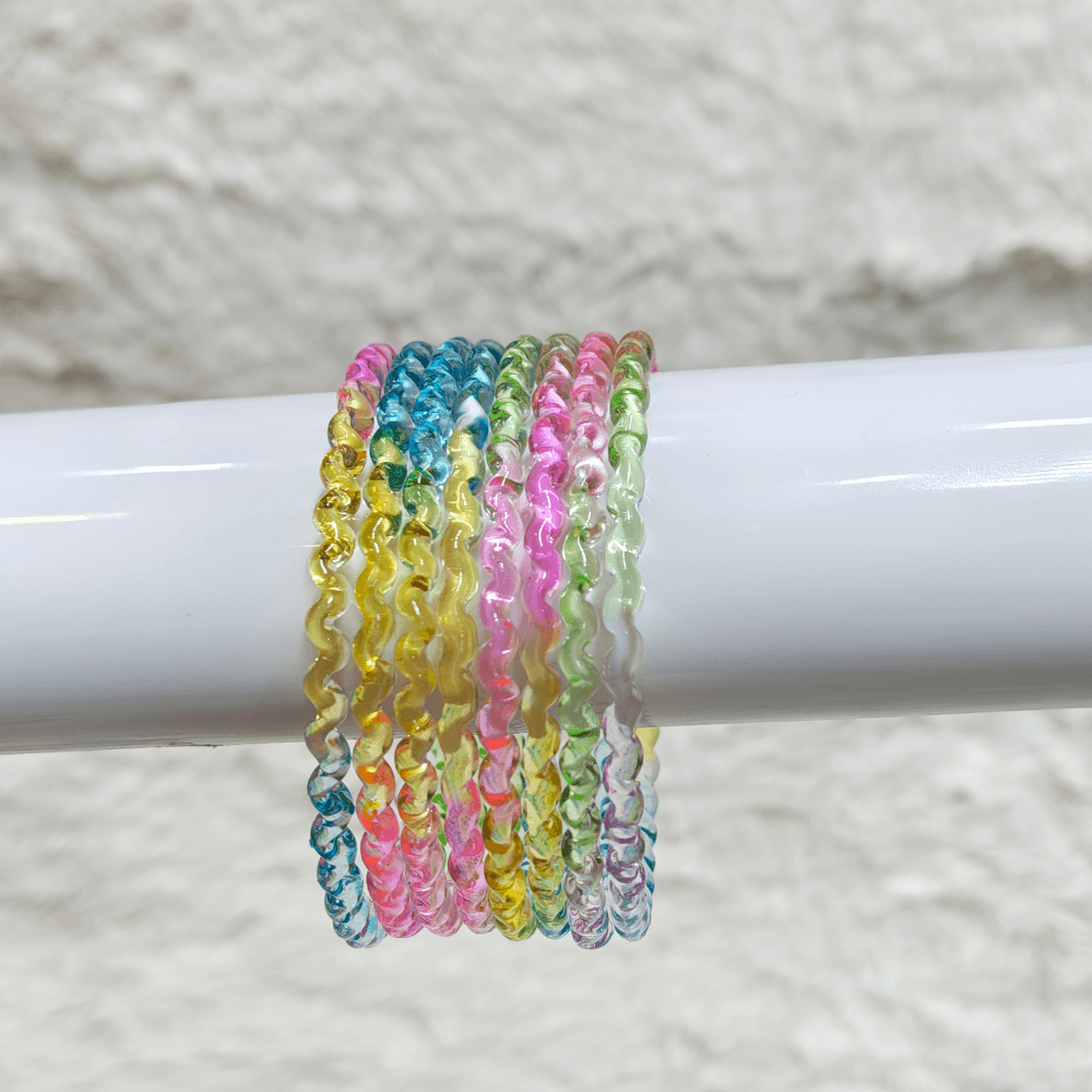 21 Glass Maggie Bangles Multicolor - Image 1