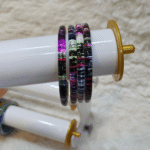 Jelly Bangles Black Transparent