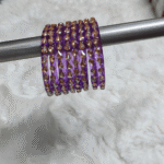 Violet Designer Bangles (8Pcs)