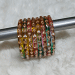 Multicolor Designer Bangles (8 Pcs)