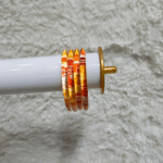 Jelly Bangles Orange Transparent